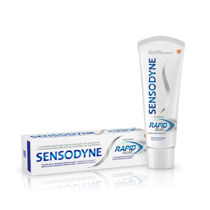 Sensodyne Rapid Whitening zubní pasta 75 ml