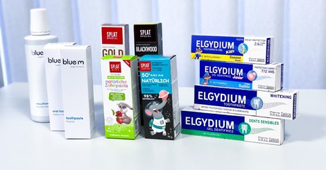 Novinky exkluzivní péče: Elgydium, Bluem a Splat