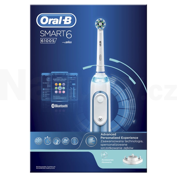 Oral-B Smart 6 6100S zubní kartáček