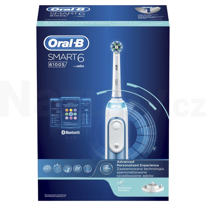 Oral-B Smart 6 6100S zubní kartáček