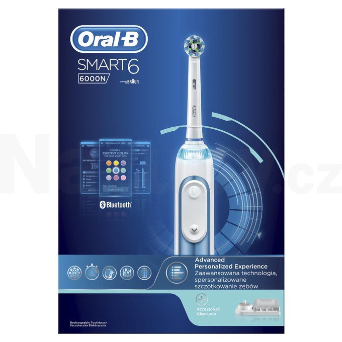 Oral-B Smart 6 6000N zubní kartáček