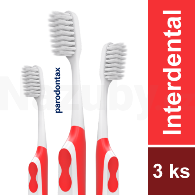 Parodontax Interdental Extra Soft zubní kartáček 3 ks