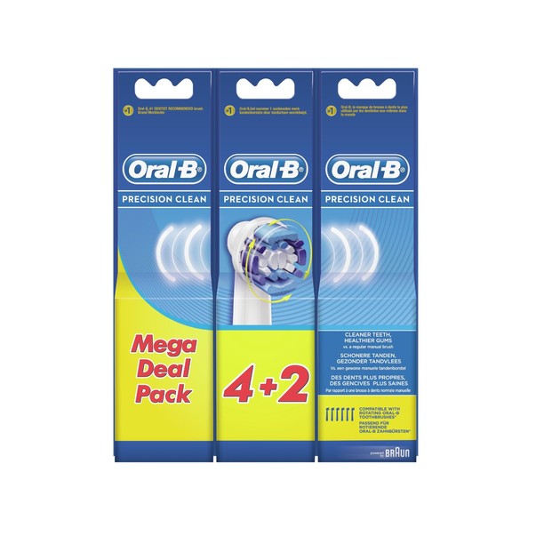 Oral-B Precision Clean EB20-6 náhradní hlavice 6 ks