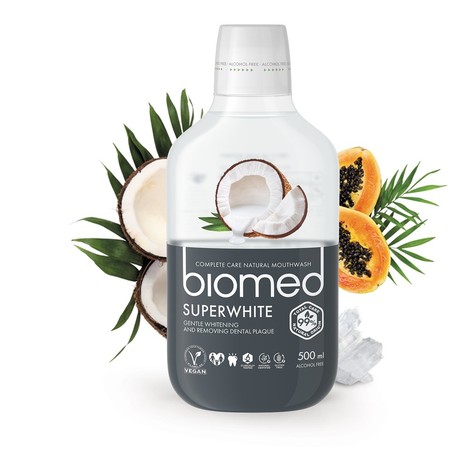 Biomed Superwhite ústní voda 500 ml