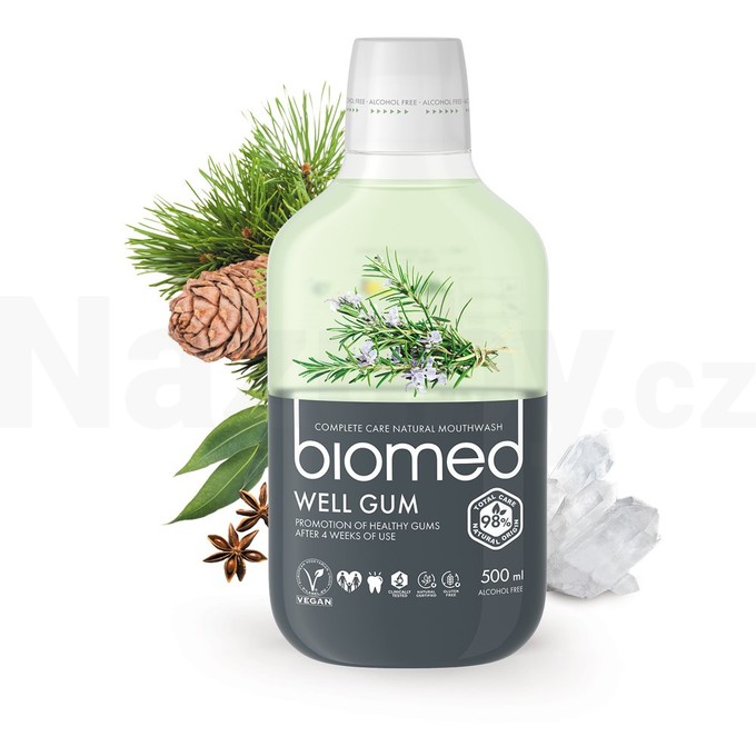 Biomed Well Gum ústní voda 500 ml