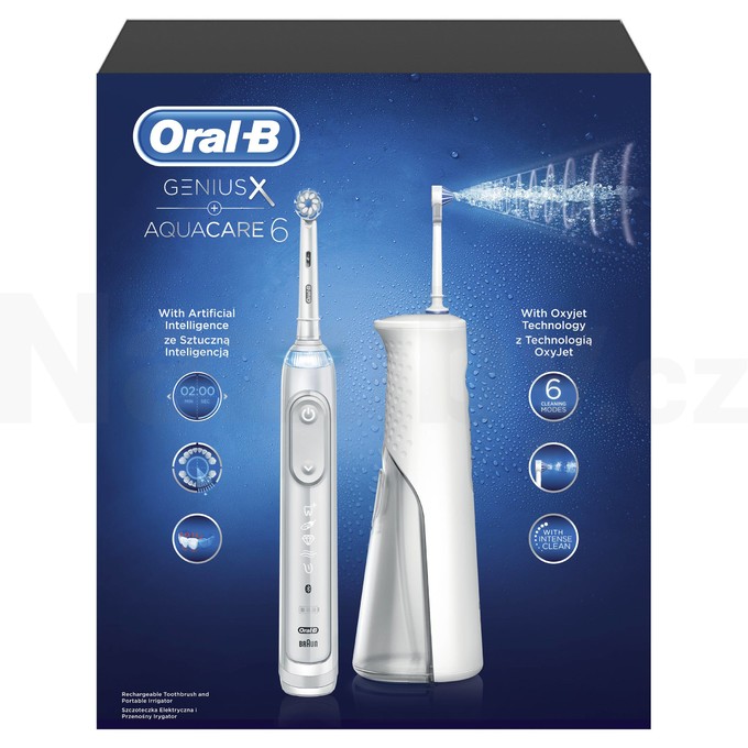 Oral-B Genius X 20000 + AquaCare 6