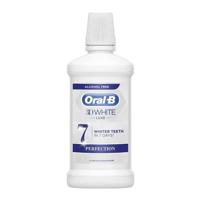 Oral-B 3D White Luxe Perfection ústní voda 500 ml