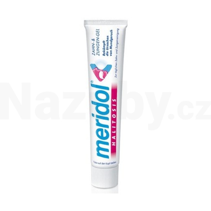Meridol Halitosis gel na zuby a jazyk 75 ml