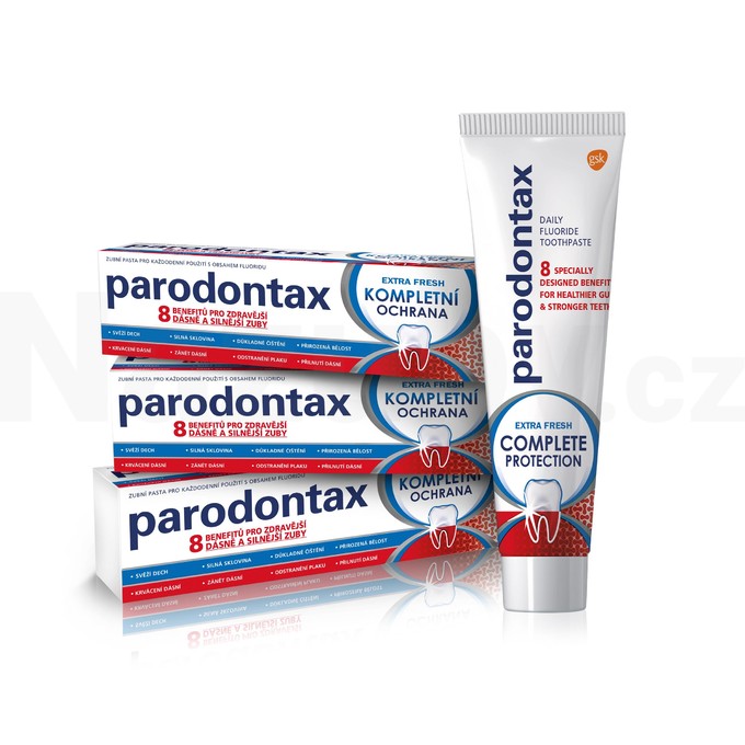 Parodontax Complete Protection Extra Fresh zubní pasta 3×75ml