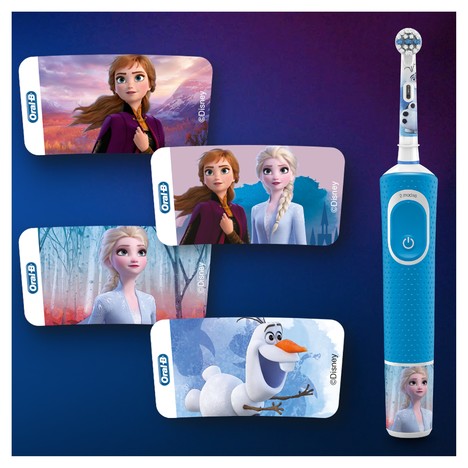 Oral-B Vitality Kids Frozen dětský zubní kartáček + cestovní pouzdro