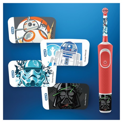 Oral-B Vitality Kids Star Wars dětský zubní kartáček + cestovní pouzdro