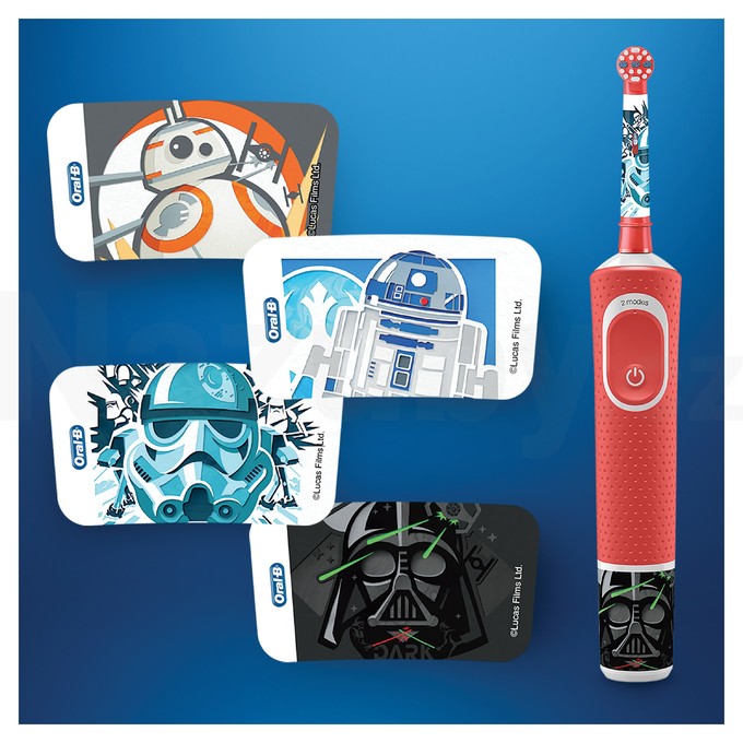 Oral-B Vitality Kids Star Wars dětský zubní kartáček + cestovní pouzdro