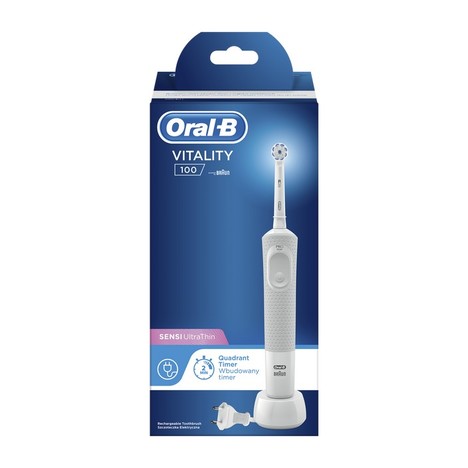 Oral-B Vitality 100 Sensitive White rotační kartáček