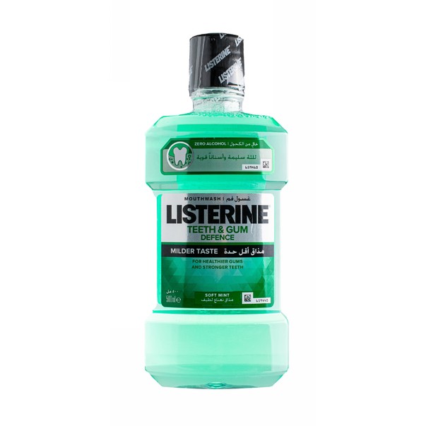Listerine Teeth&Gum Defence Zero ústní voda 500 ml