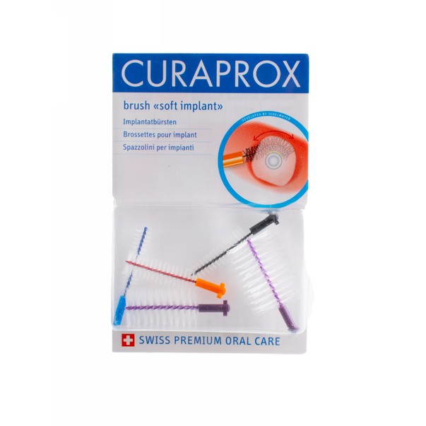 Curaprox CPS Soft Implant Mix mezizubní kartáček 5 ks