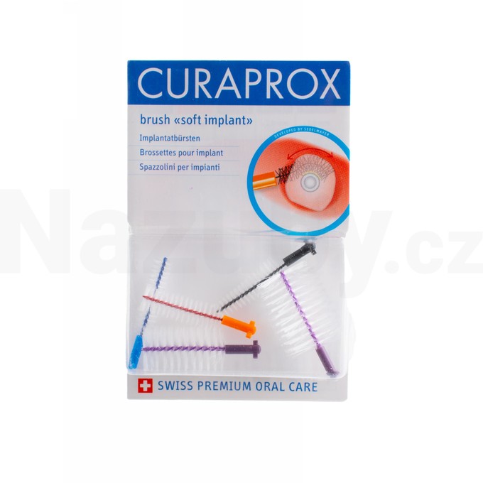 Curaprox CPS Soft Implant Mix mezizubní kartáček 5 ks