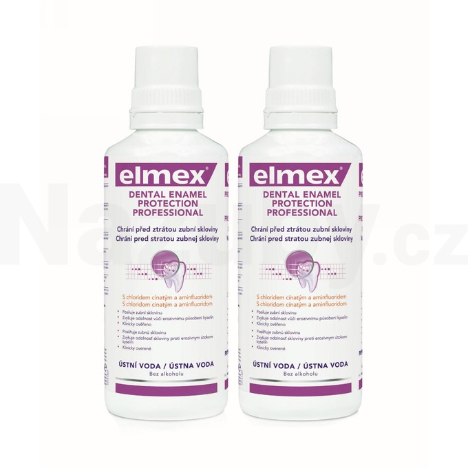 Elmex Dental Enamel Protection Professional 2x 400 ml + Elmex 400 ml