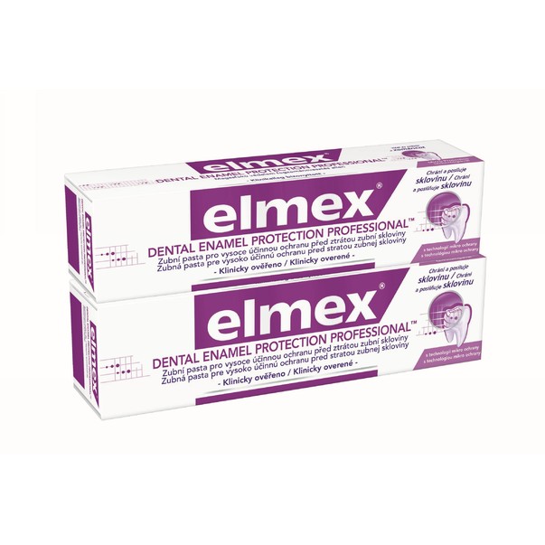 Elmex Dental Enamel Protection Professional 2x 75 ml + Elmex 400 ml