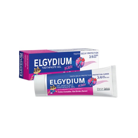 Elgydium Kids Red Berries dětská zubní pasta 50 ml