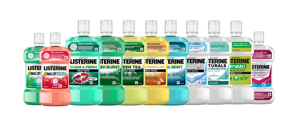 Ústní vody Listerine