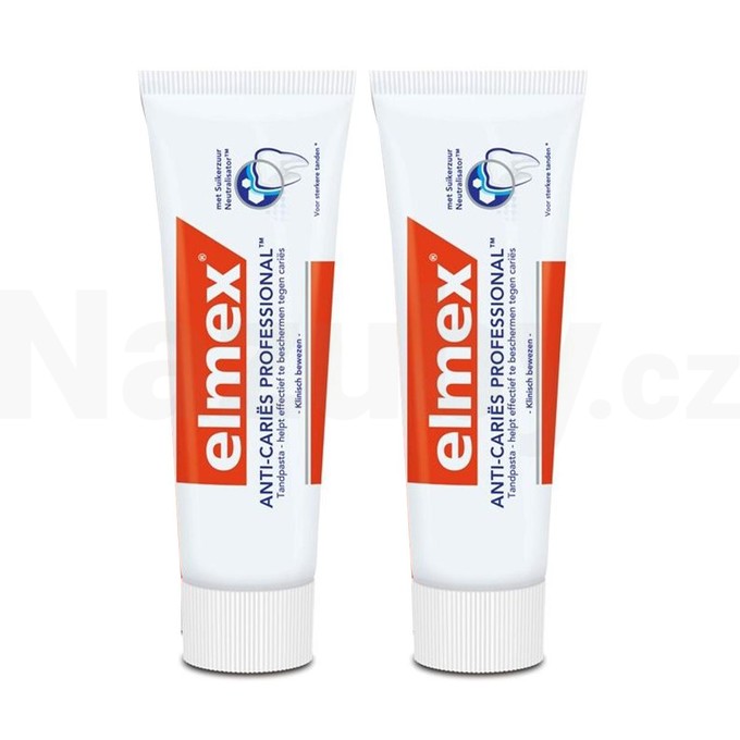 Elmex Anti Caries Professional zubní pasta 2x75 ml