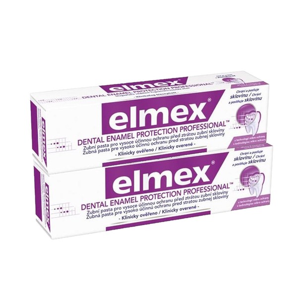 Elmex Dental Enamel Professional zubní pasta 2x75 ml