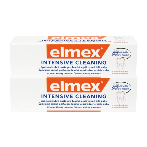 Elmex Intensive Cleaning zubní pasta 2x50 ml