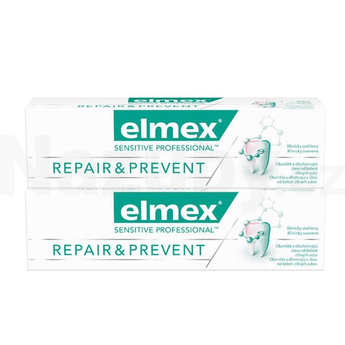 Elmex Sensitive Professional Repair & Prevent zubní pasta 2x75 ml
