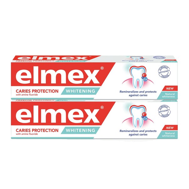Elmex Whitening zubní pasta 2x75 ml