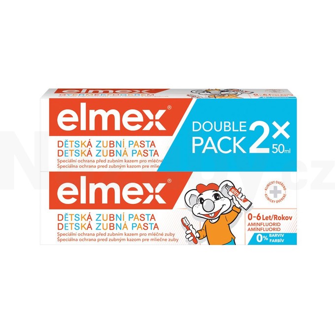 Elmex Kids dětská zubní pasta 2x50 ml