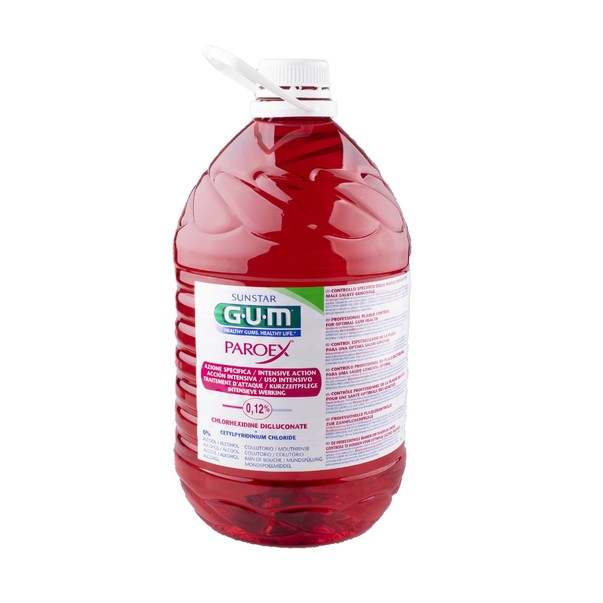 GUM Paroex ústní voda (CHX 0,12%) 5 L