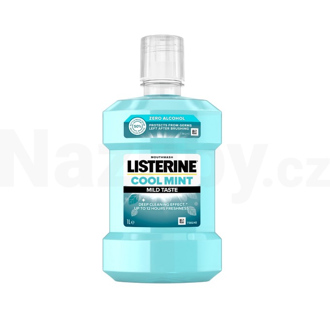 Listerine Cool Mint Mild Taste ústní voda 1000 ml