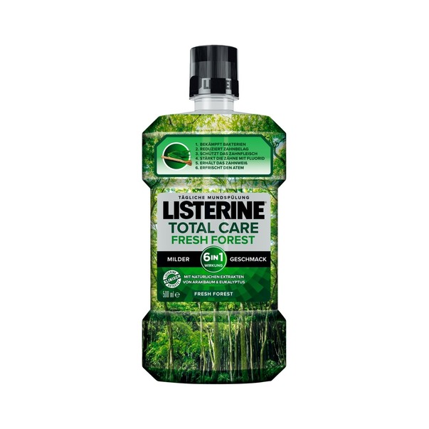 Listerine Total Care Fresh Forest ústní voda 500 ml