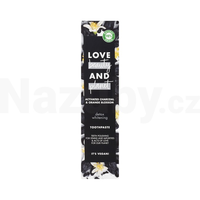 Love Beauty & Planet Activated Charcoal zubní pasta 75 ml