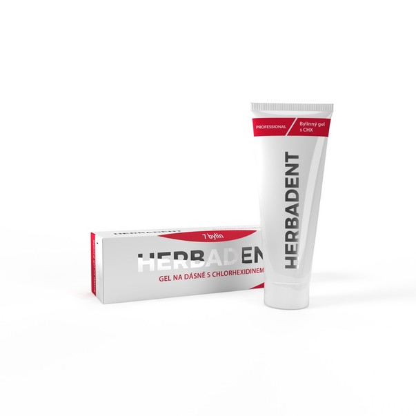 Herbadent Professional gel na dásně s chlorhexidinem 25 g