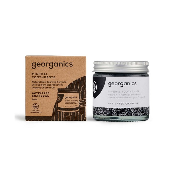 Georganics Activated Charcoal zubní pasta 60 ml