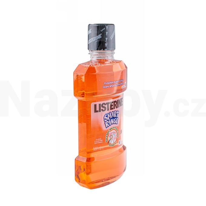 Listerine Smart Rinse Berry ústní voda pro děti 500 ml