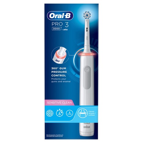 Oral-B PRO 3000 White oscilační kartáček