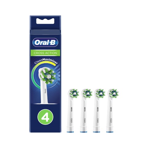 Oral-B CrossAction White CleanMaximiser náhradní hlavice 4 ks