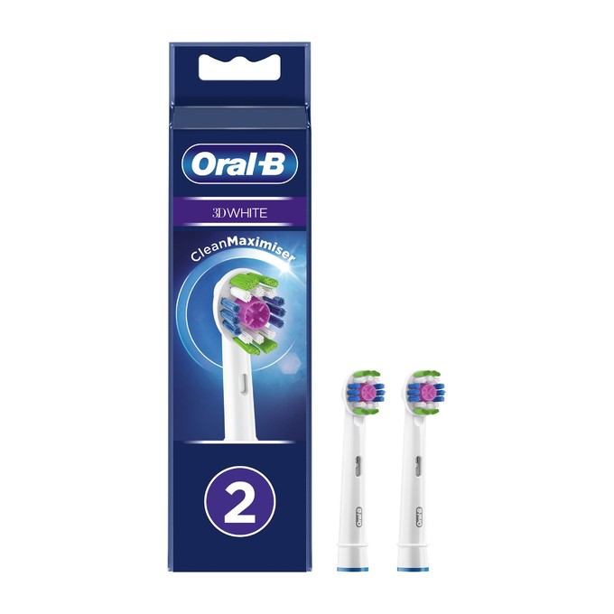 Oral-B 3D White CleanMaximiser náhradní hlavice 2 ks