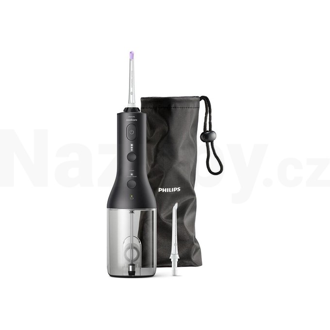 Philips Sonicare HX3806/33 Power Flosser Black cestovní ústní sprcha