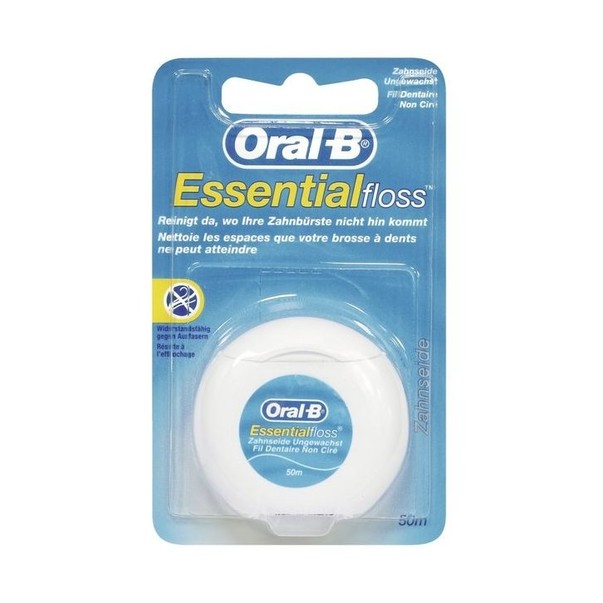 Oral-B EssentialFloss zubní nit 50 m - nevoskovaná
