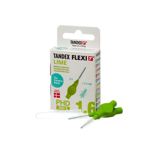 Tandex Flexi 1,6 Lime mezizubní kartáček 6 ks