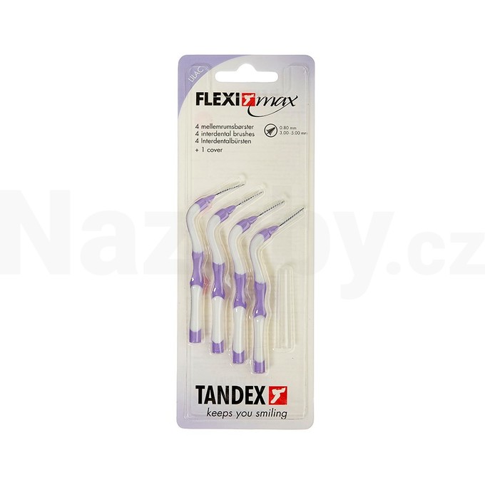 Tandex Flexi Max 1,4 Lilac mezizubní kartáček 4 ks