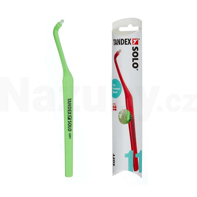 Tandex Solo Soft jednosvazkový zubní kartáček