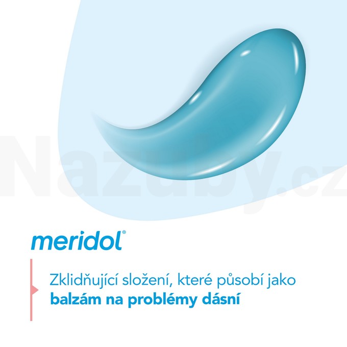 Meridol ochrana dásní a svěží dech zubní pasta 75 ml