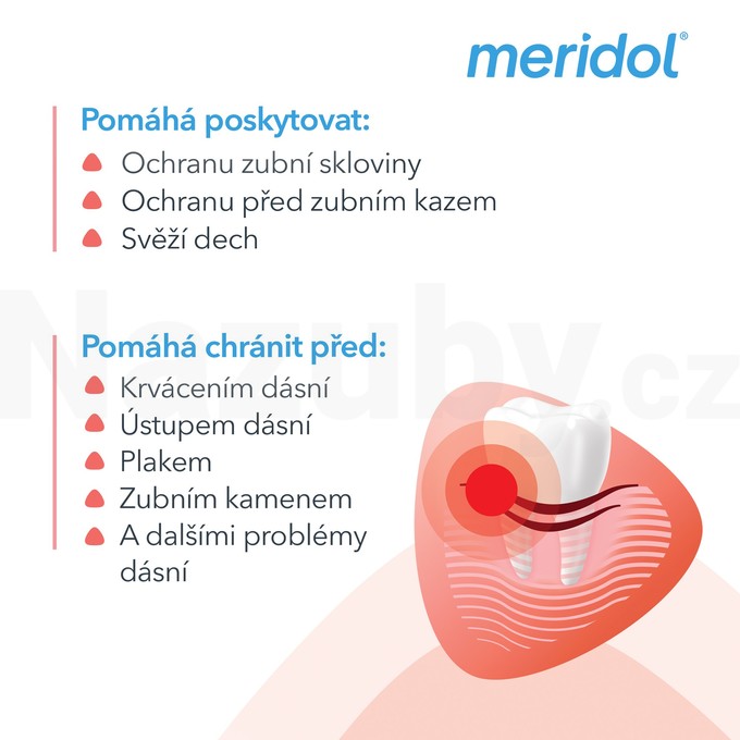 Meridol Complete Care citlivé dásně a zuby zubní pasta 3x75 ml