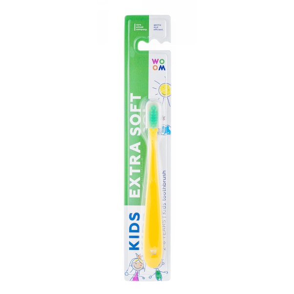 Woom Kids ExtraSoft dětský zubní kartáček