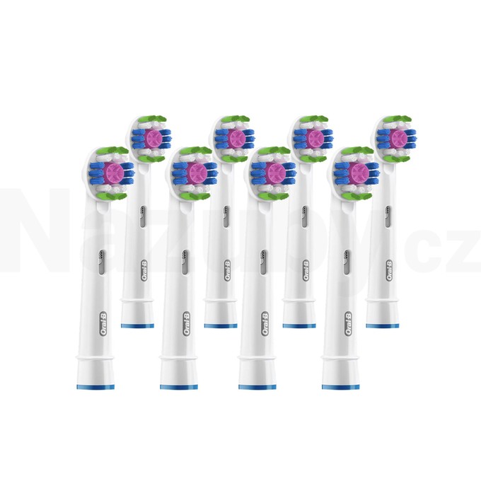 Oral-B 3D White CleanMaximiser náhradní hlavice 4 + 4 ks