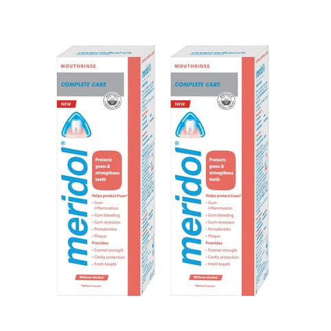 Meridol Complete Care ústní voda 2x 400 ml